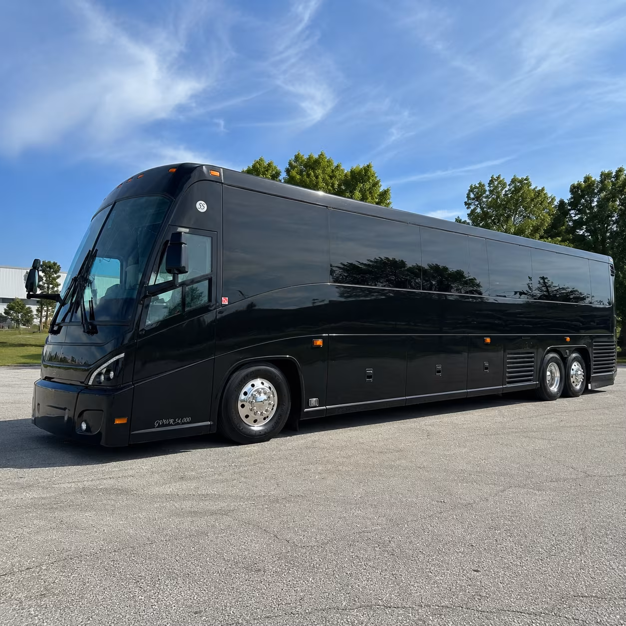 baton rouge 47 passenger charter bus