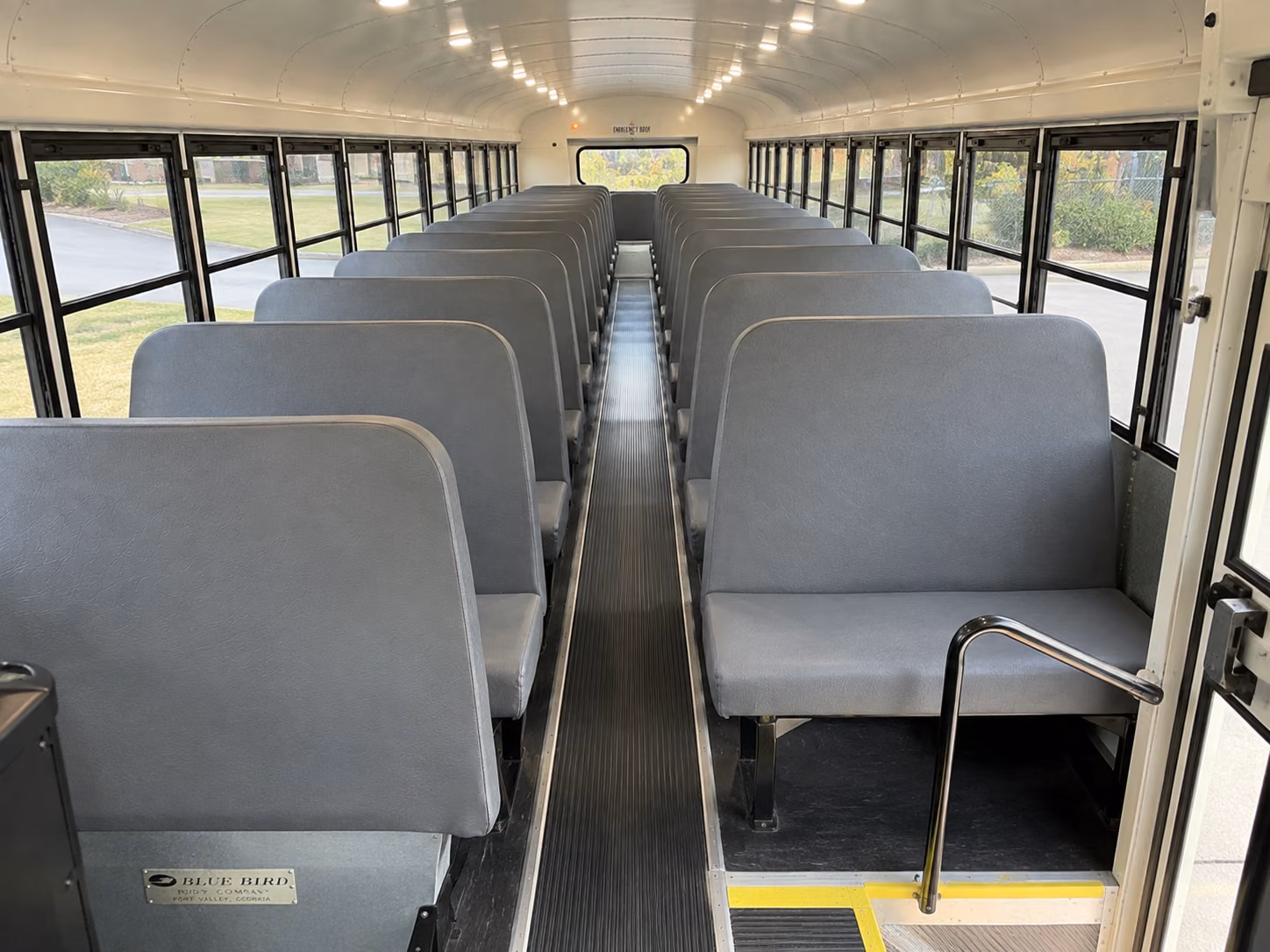 baton rouge school bus inside