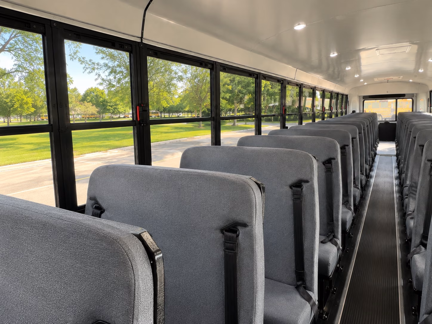 baton rouge school bus interior