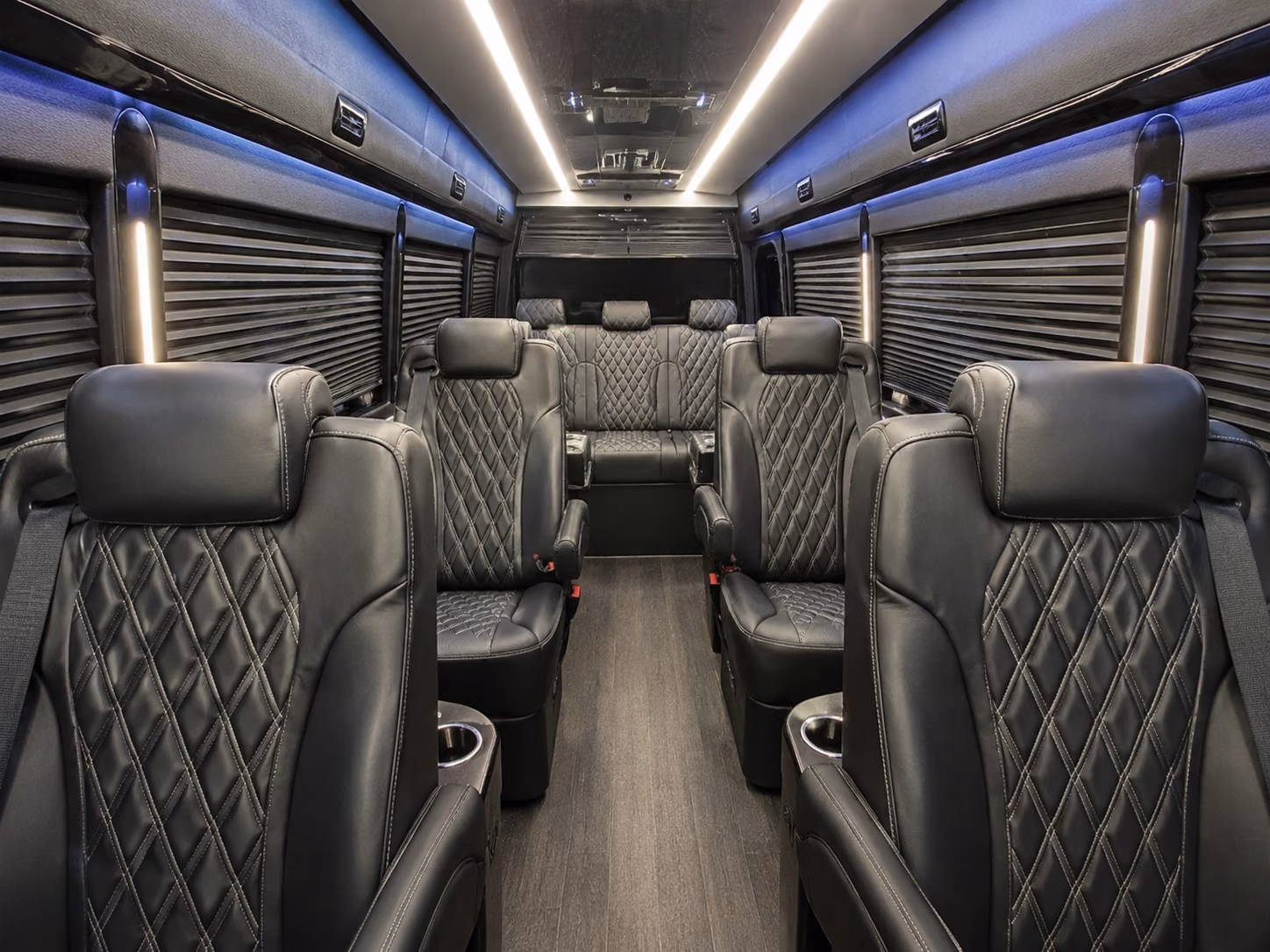 baton rouge sprinter van with driver inside